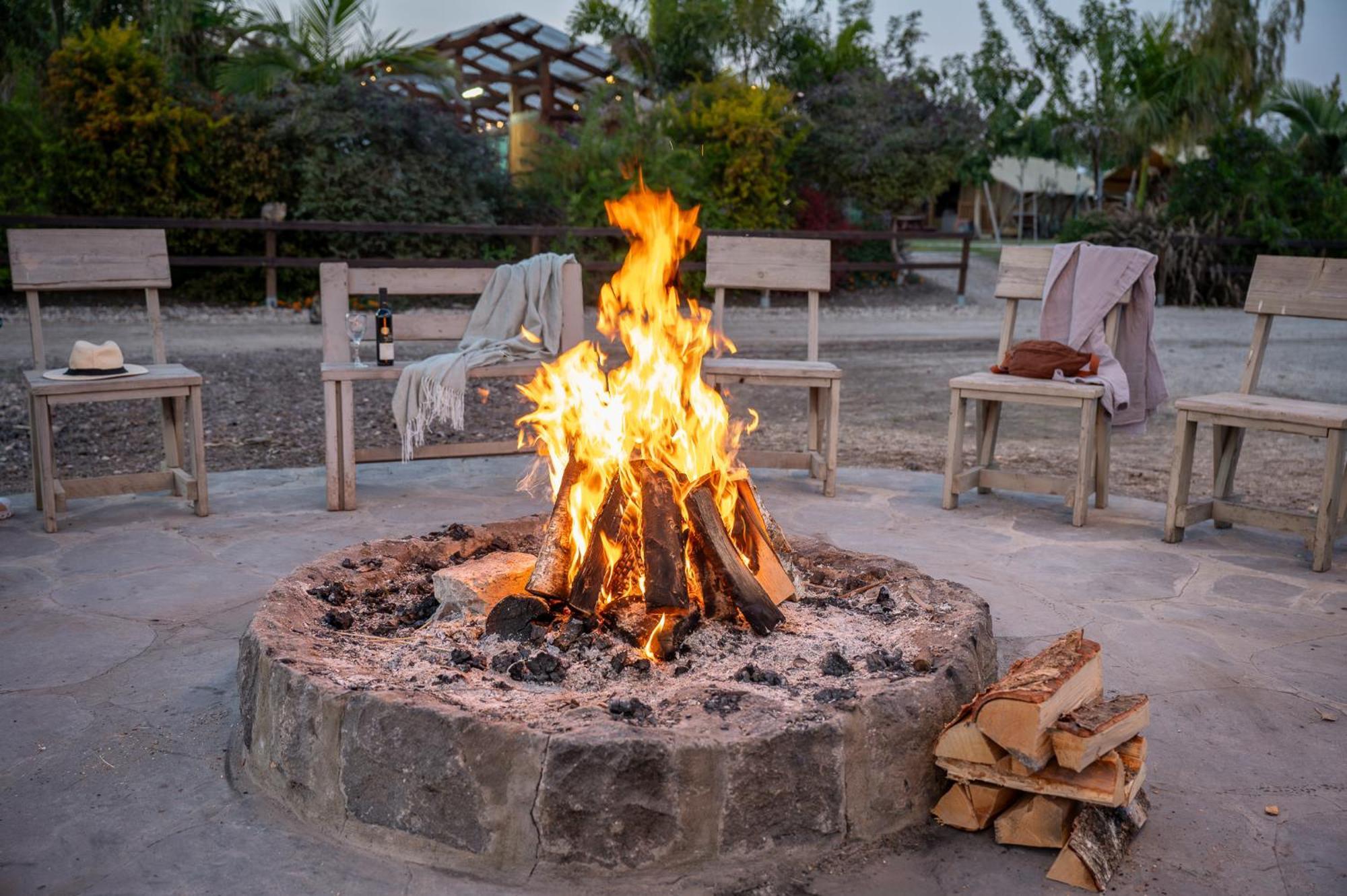 Hotel Layla Glamping Nir David Esterno foto